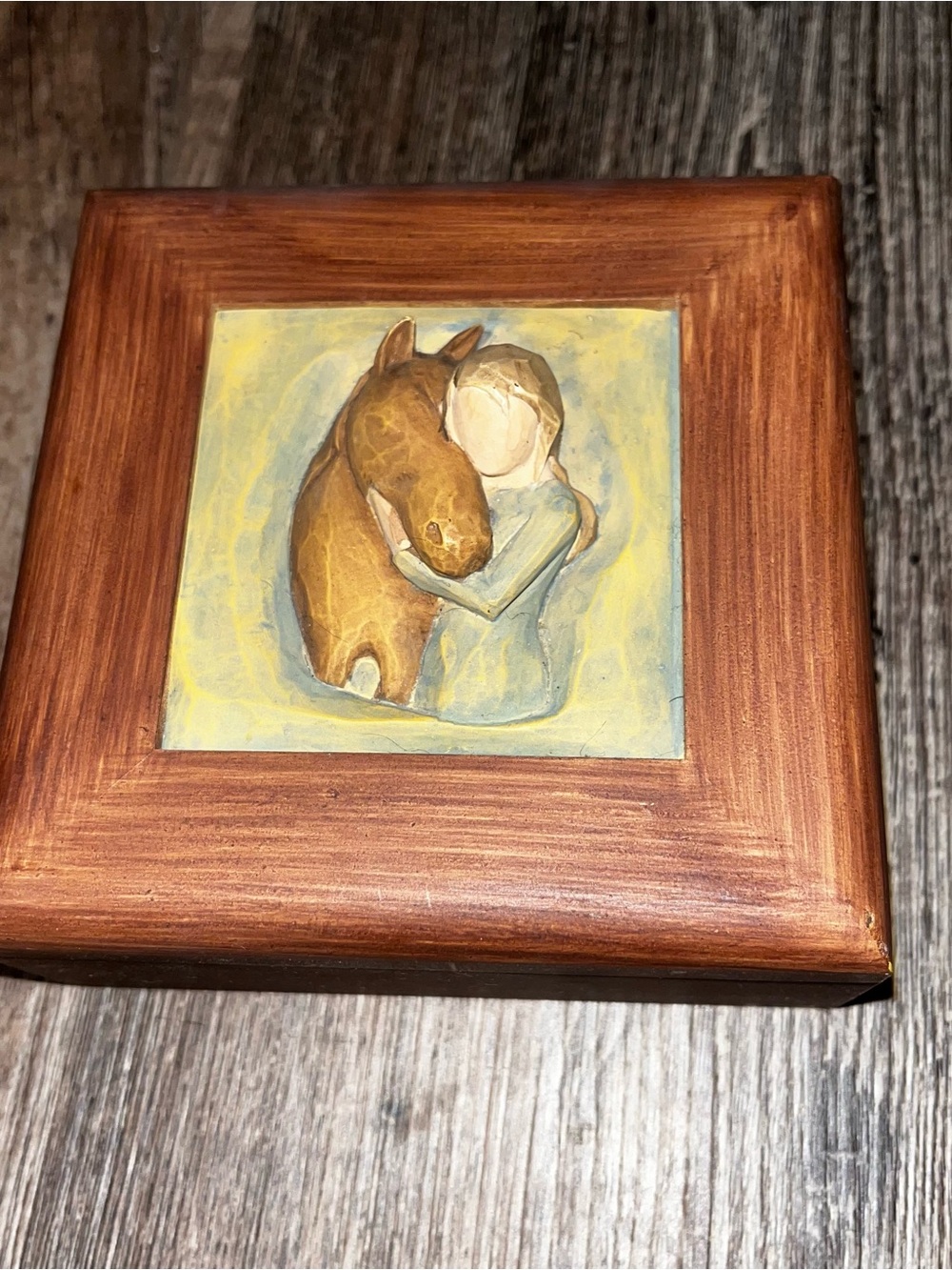 Willow Tree Susan Lordi Quiet Strength Memory Trinket Box #26638
